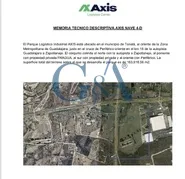 BODEGA RENTA TONALÁ AXIS LOGISTICS CENTER