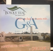 Terreno en venta en Bosque Real J5